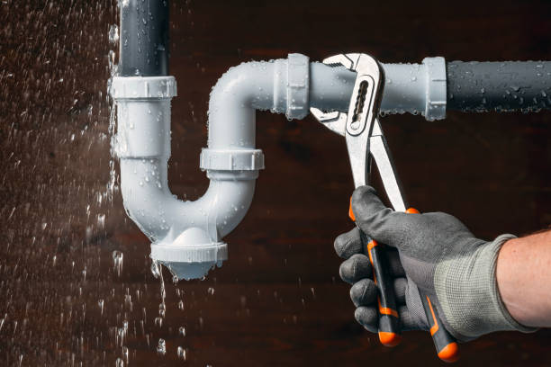 Professional Plumbing technician working in Eola, IL